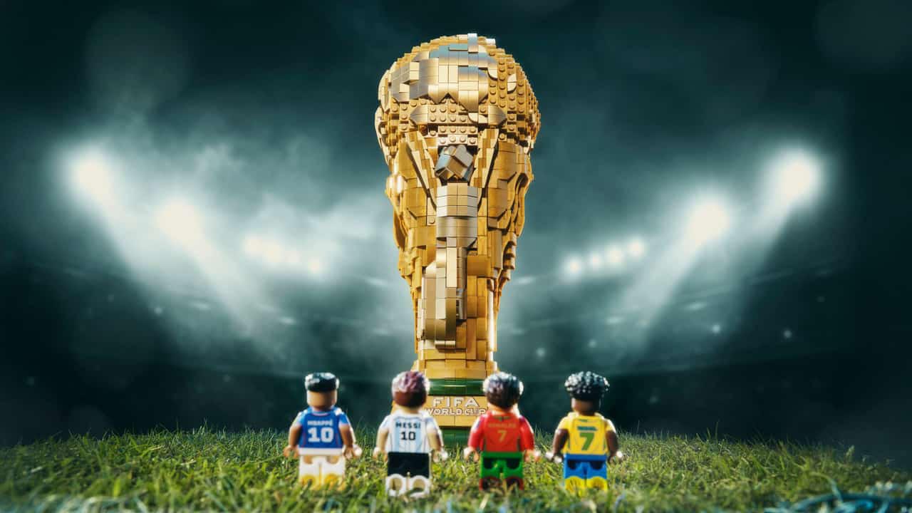 LEGO-fodbold-trophy LEGO fodbold