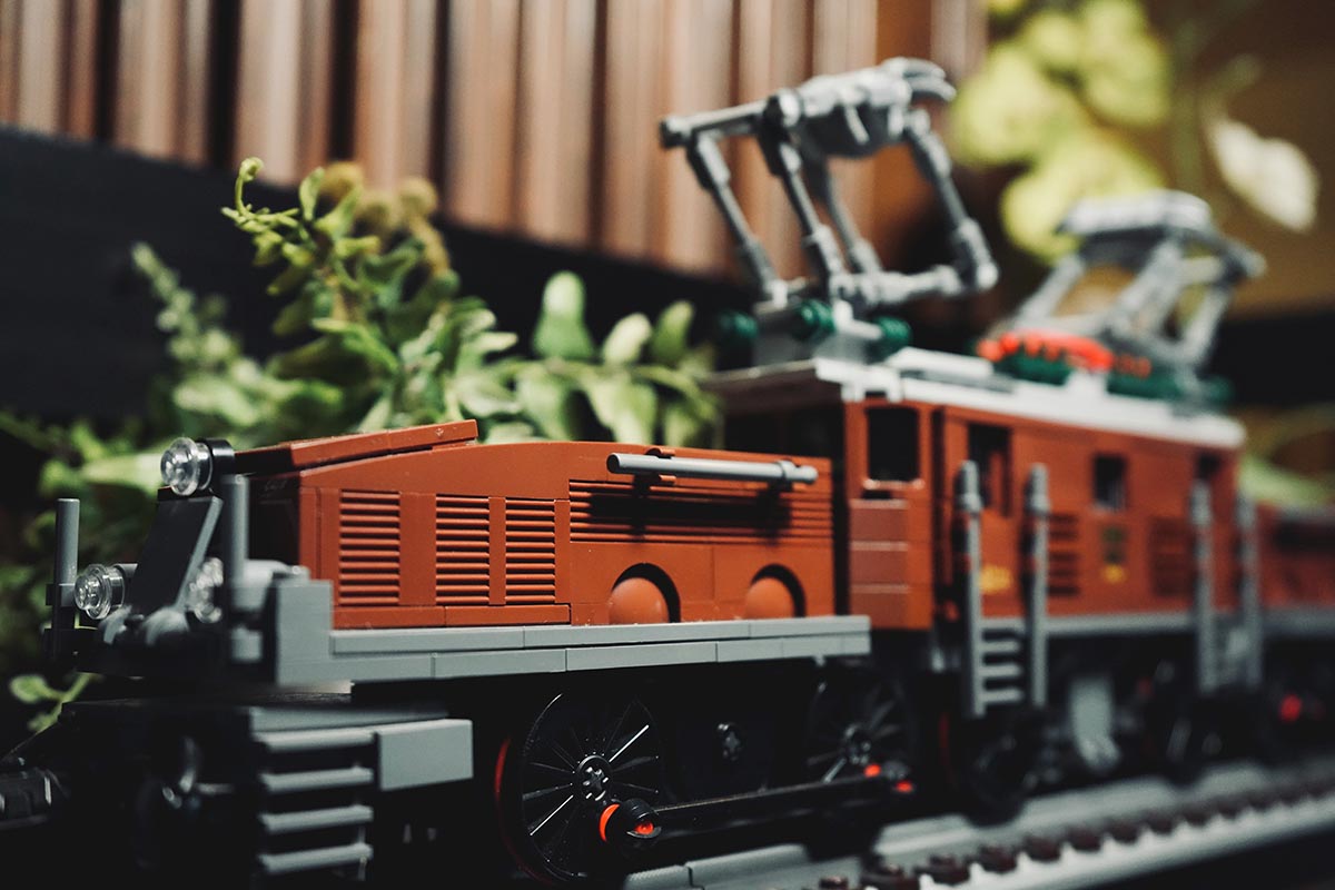 LEGO lokomotiv