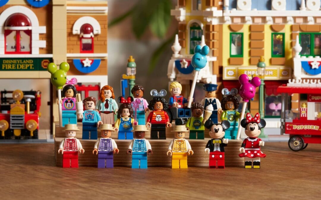 Byg LEGO Disneyland hovedgade