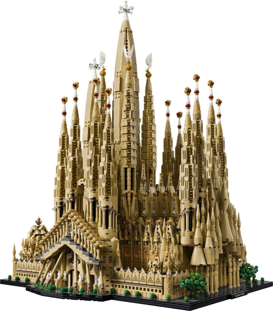 LEGO Sagrada Familia model