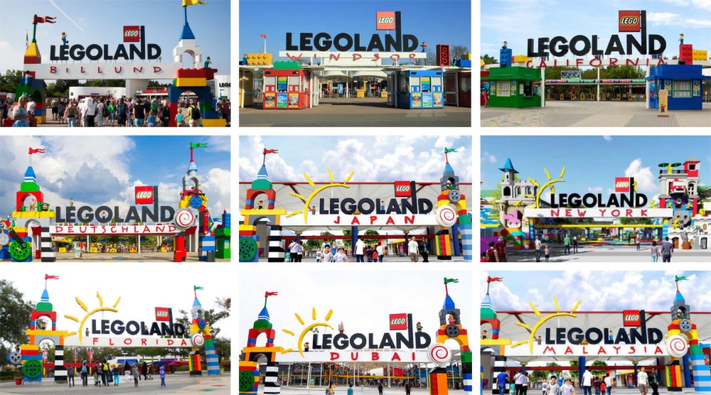 Legoland i hele verden