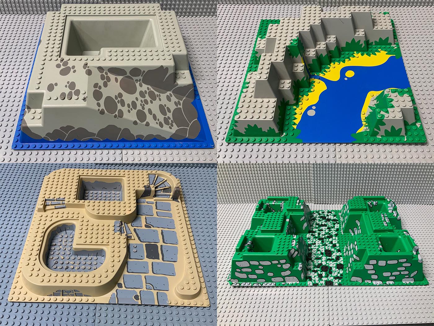 LEGO byggeplader hævet