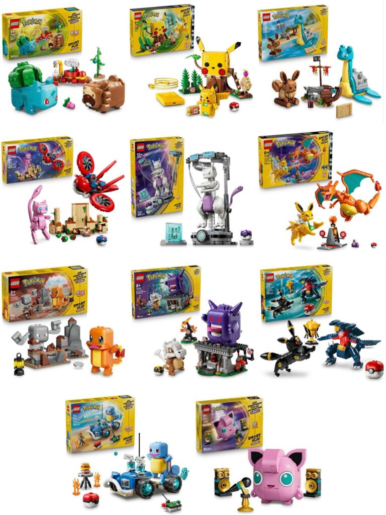 LEGO Pokemon Smart Play oversigt