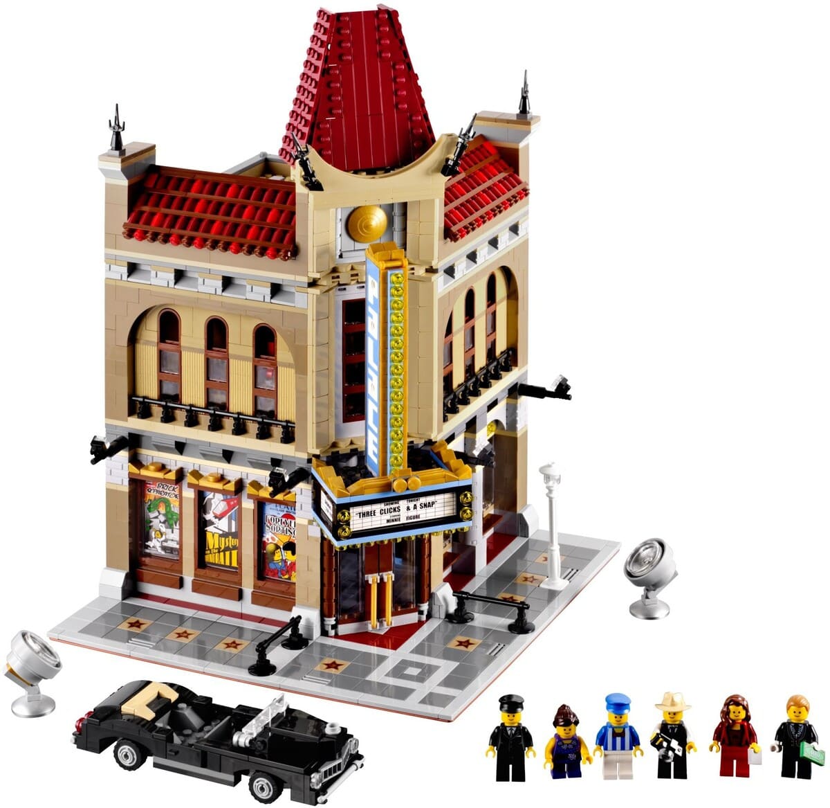 LEGO modular buildings palace cinema