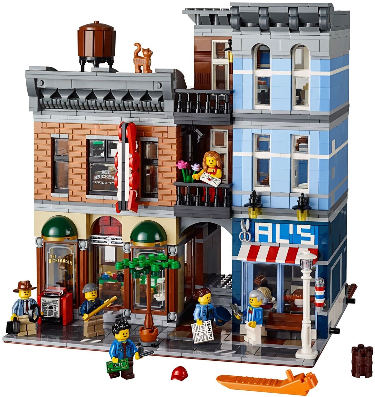 LEGO modular buildings detectives office