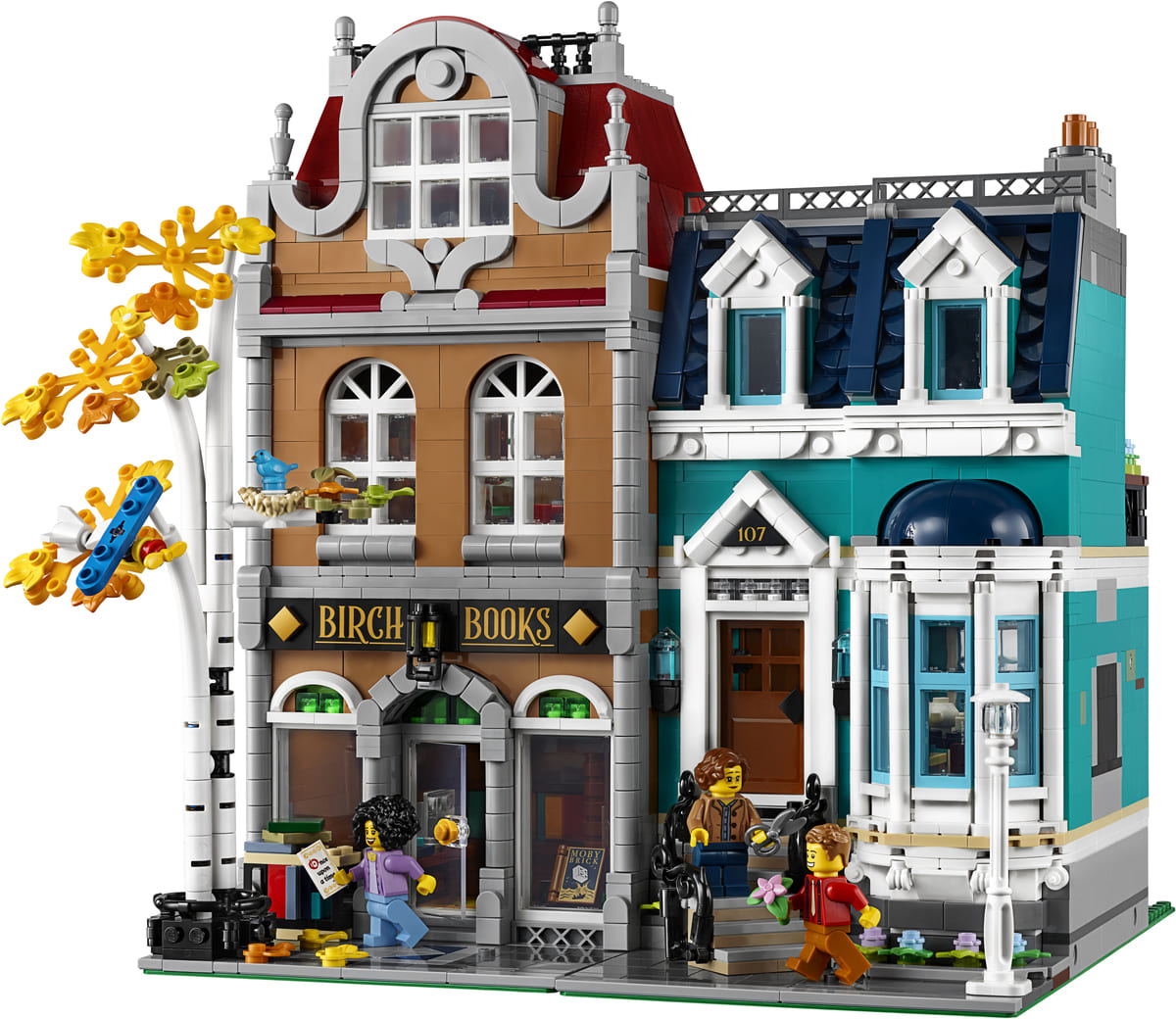 LEGO modular buildings book shop