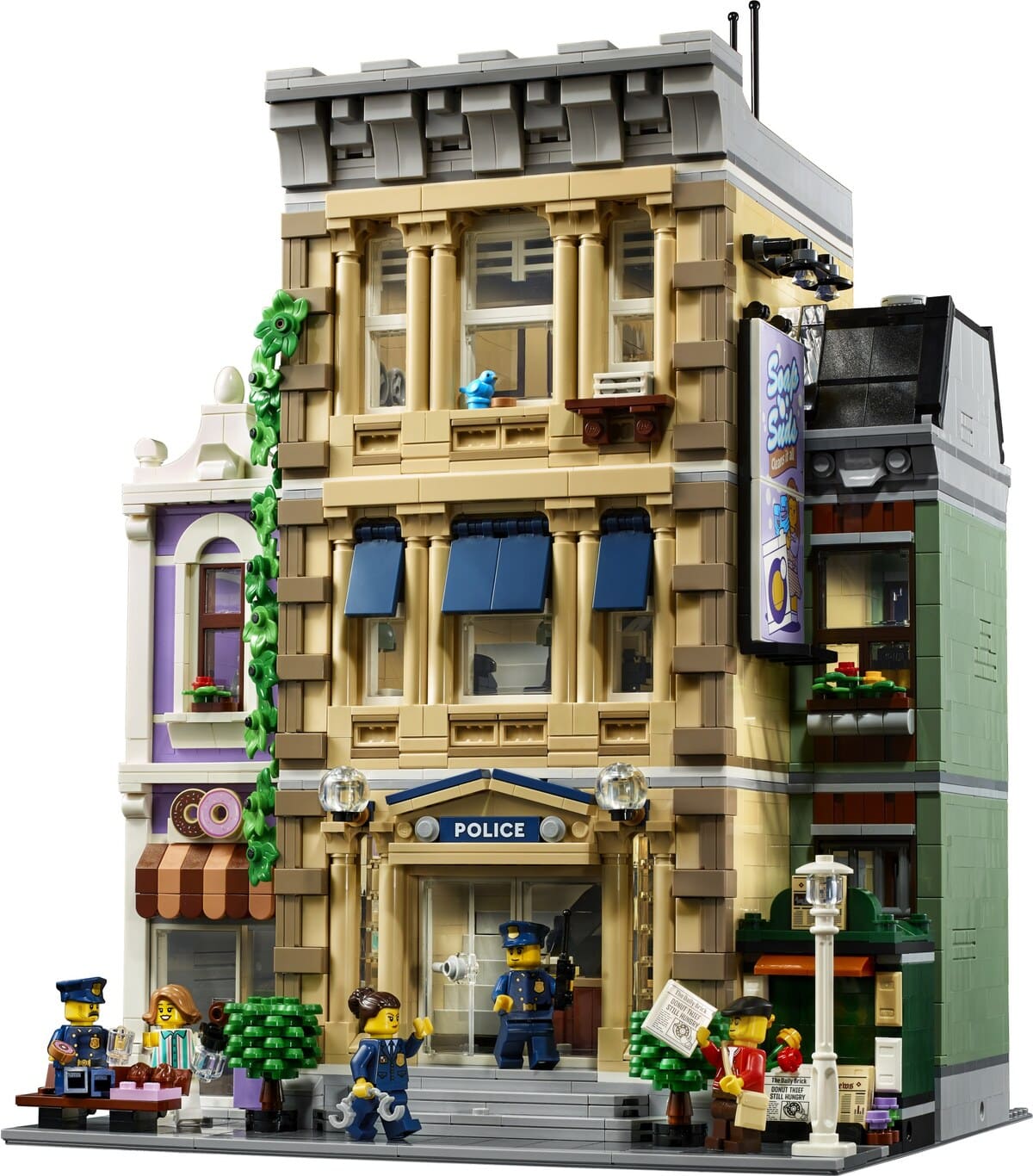 LEGO modular buildings police station