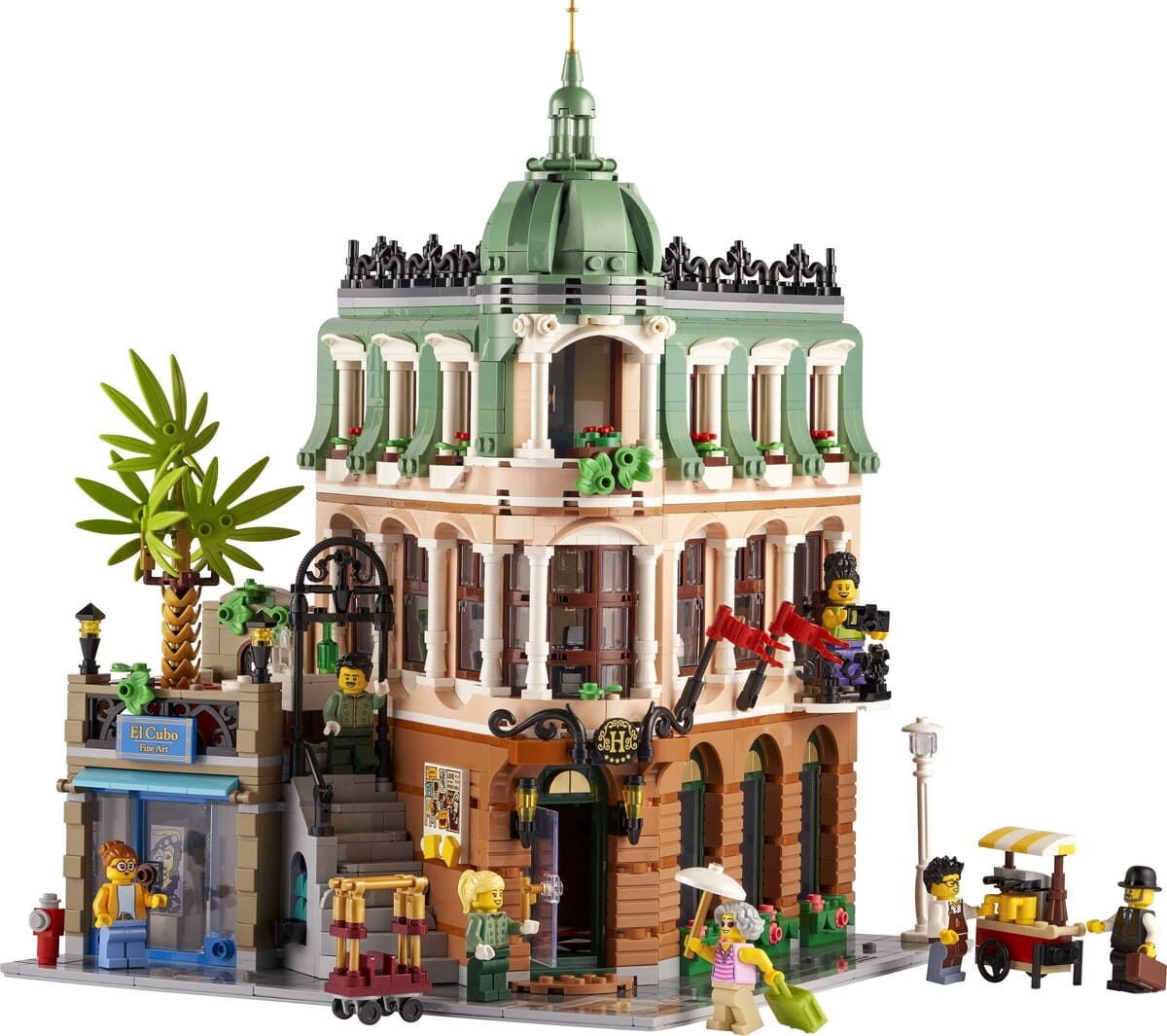 LEGO modular buildings boutique hotel