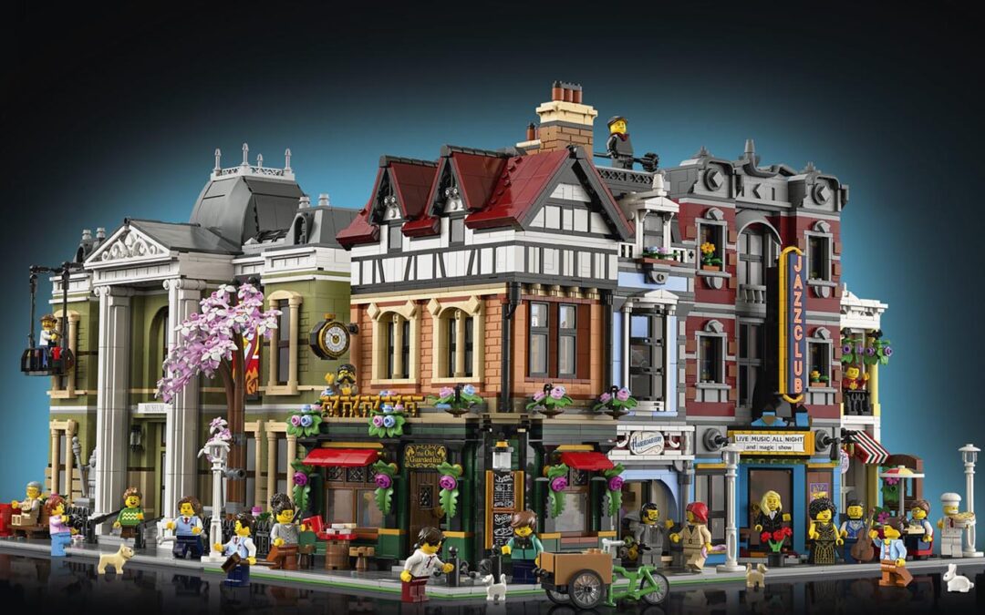 LEGO modulære bygninger