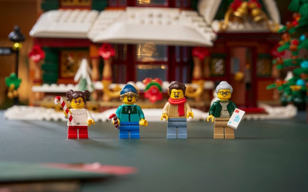 LEGO julehus til samlingen