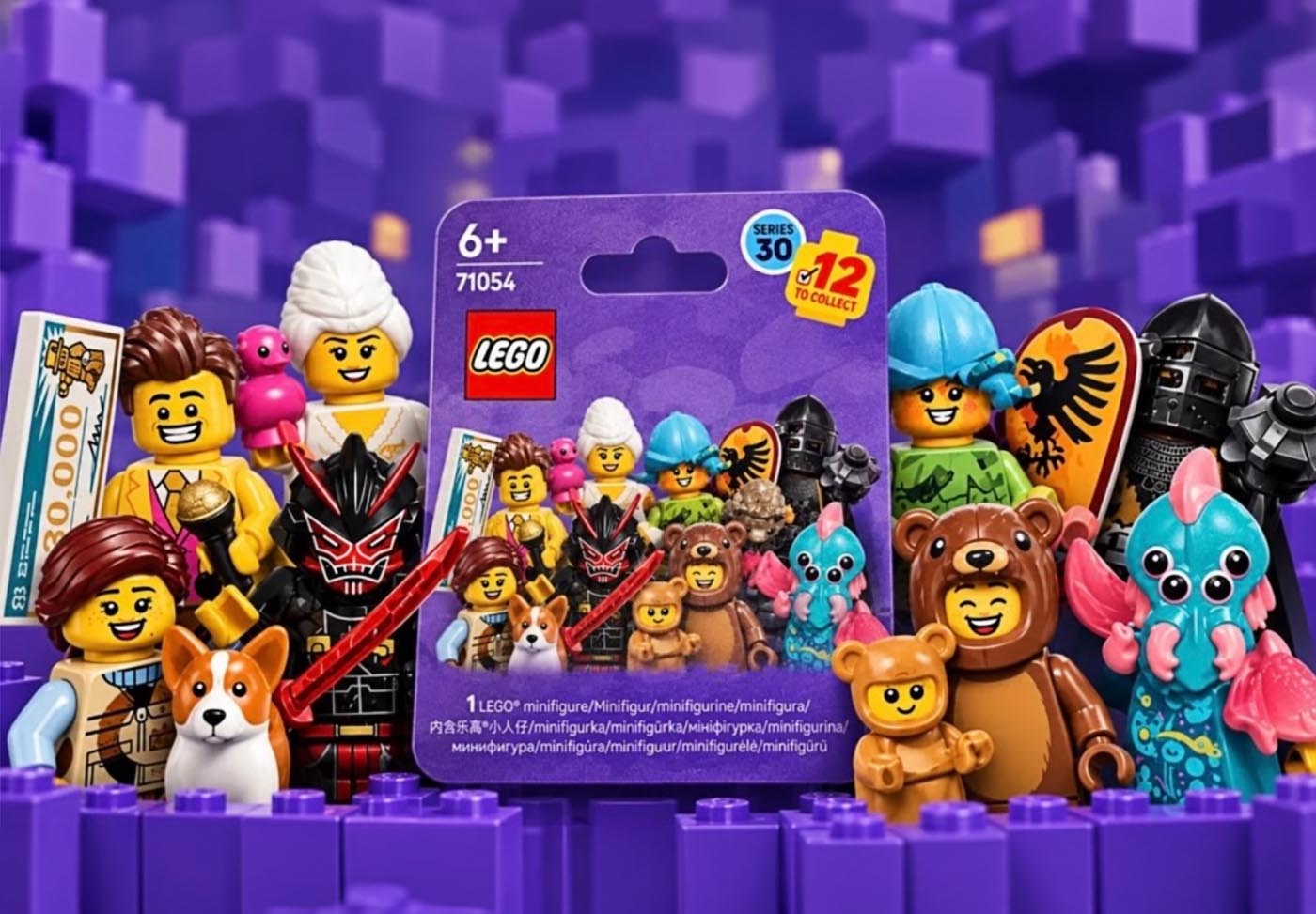LEGO minifigurer serie 30